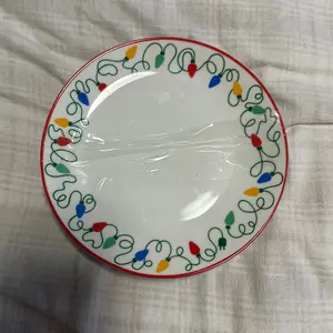 Christmas light plates
