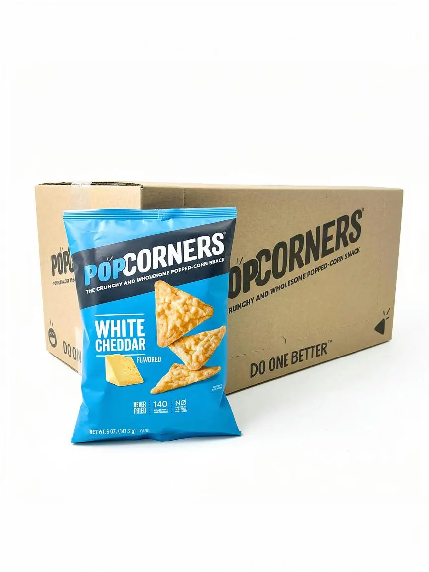 PopCorners White Cheddar  5oz 12ct