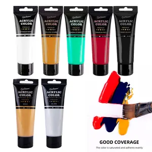 75ml acrylic paint with rich color and high coverage, perfect for canvases, rocks, and DIY projects