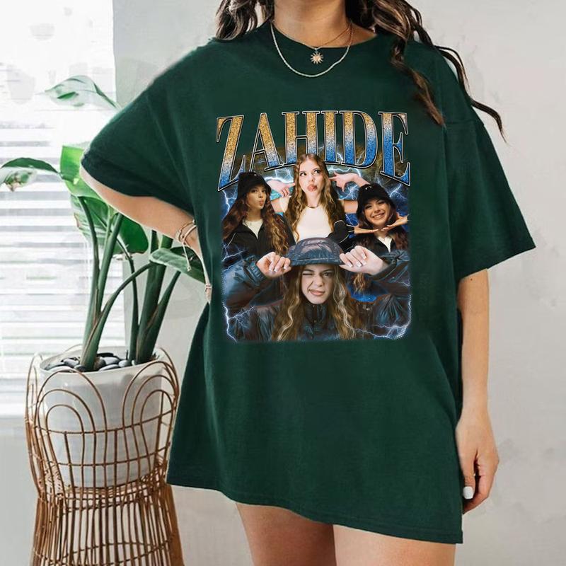 Zahide Shirt,  Dancer Zahide Tee, Gift For Fan, Full Size Full Color, 100% Cotton