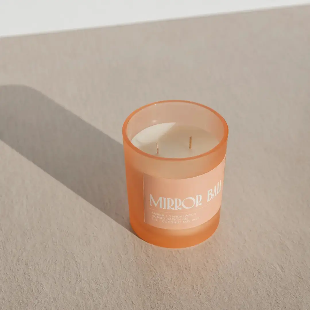 Mirror Ball Candle