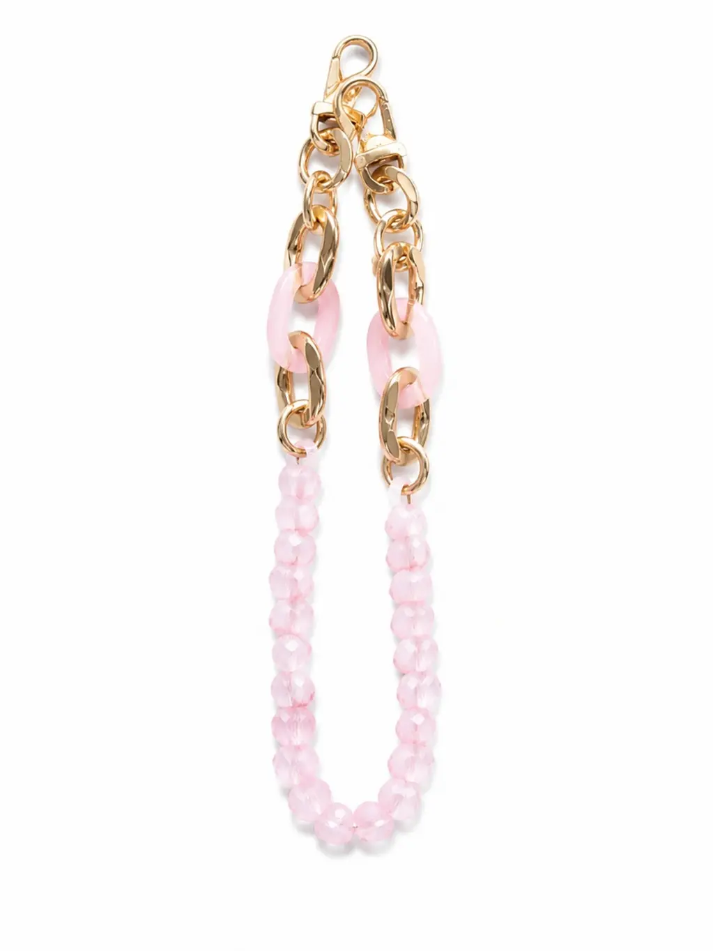 Trendy Pink Phone Chain – Universal Wristlet Strap for Phones & Keychains