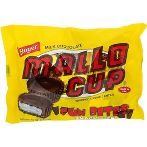 Mallo Cup Minis – Mini Milk Chocolate & Whipped Marshmallow Cups | Pack Sizes: 1, 2, 3 & 5 lb