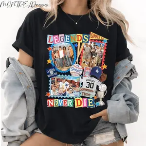 Legends Never Die Shirt, The Sandlot Shirt, Baseball Squad Crew, Vintage Movie Shirt, Baseball Team Shirt, Sandlot Baseball