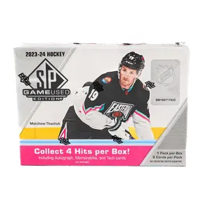 2023/24 Upper Deck SP Game Used Hockey Hobby Box