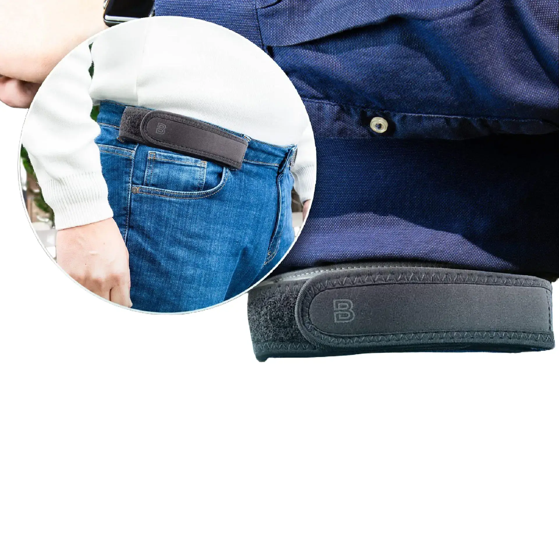 No-Buckle Comfort Belt | Stretch Elastic Belt for Men & Women