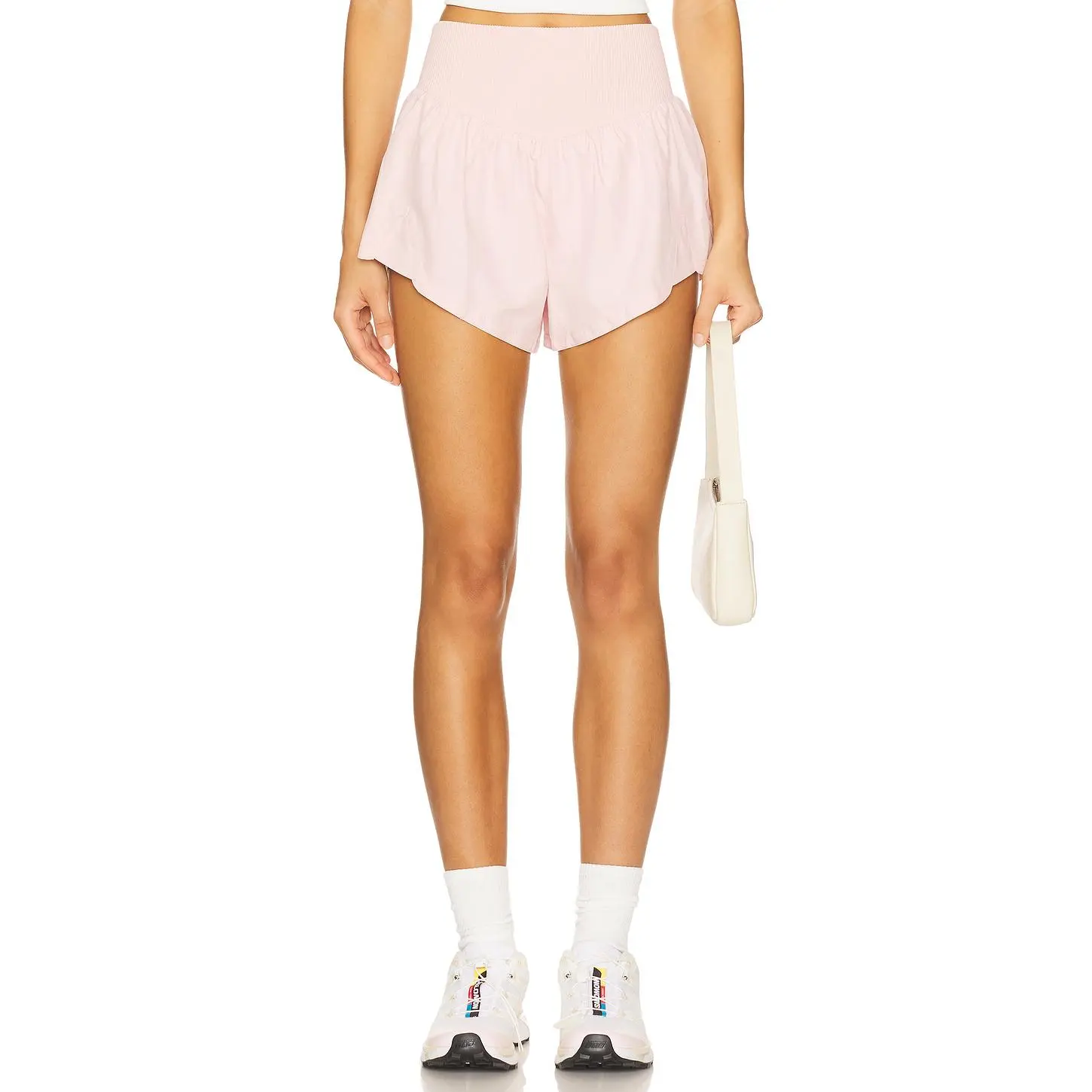 Free People x FP Movement Carpe Diem Short in Powder Pink