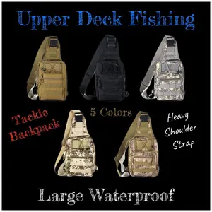UD Waterproof Tackle Backpacks  Perfect for outdoor activities. This backpack is designed to withstand the elements and keep your belongings safe and dry. Heavy duty construction.