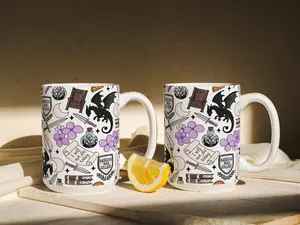 Fourth Wing Mug Bookish Dragon Mug  Romantasy Mug Xaden Riorson Fan Booktok Mug Gift for Wife Cute Bookish Gift for Readers gift for wife
