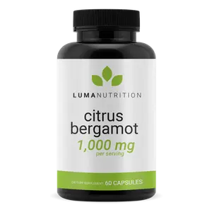Luma Nutrition Citrus Bergamot Supplement Extra Strength 1000mg Per Serving Cholesterol Support