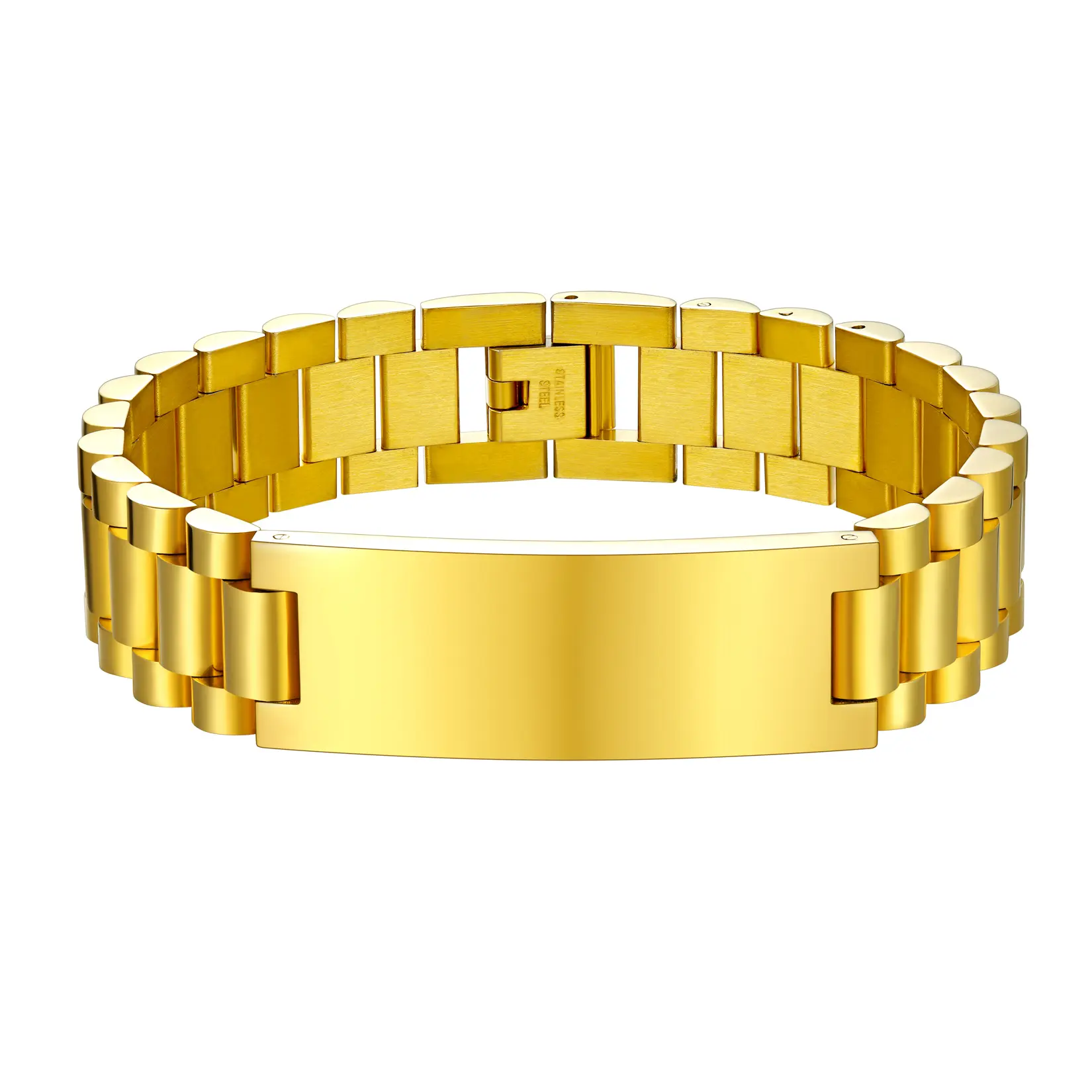 Style 3-Golden-15mm(with watch link removal tool)