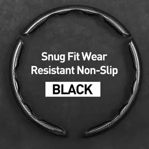 Car Steering Wheel Cover, Non-slip Design Steering Wheel Protector, Universal Car Steering Wheel Cover for 15 Inch, Decor Gadgets, Car Accessories, Men Gifts, Car Essentials, Vehicle, for Racing