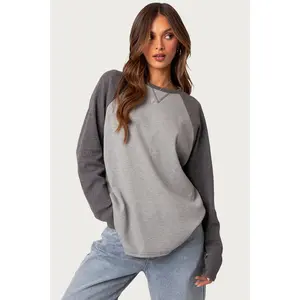 Me Time Oversized Waffle Top Me Time Oversized Waffle Top