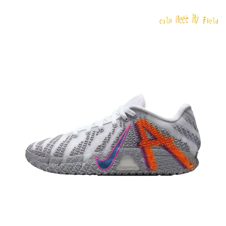 Low Top White Grey Striped Jacquard Knit Athletic Training Sneakers Ventilated Stretch Woven Upper Grey Rugged Shock Absorbing Base For Indoor Gym Workouts & Moderate Cardio Cross Training