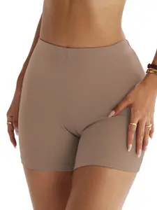 1 Piece Tkitk Seamed Skim Dual Layer Sport Yoga Shorts, Ideal for Daily Casual Cycling Fitness Yoga, Comfortable and Durable Design