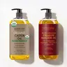 Majestic Pure Lymphatic Drainage Body Oil Kit - Organic Castor & Vegan Collagen Cellulite Massage Oils with Eucalyptus, Grapeseed, Grapefruit, Lemon, 8 fl oz Each, Daily Nourishing, Firming, Toning, Moisturizing, Smooth Radiant Skin Support