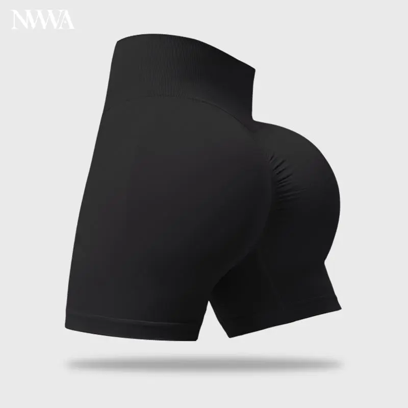 [Shop and Receive a Gift] Women's High-Waisted Tummy-Controlling Hip-Lifting Seamless Sports Shorts, Athletic Bottoms for Gym Workouts, Yoga, Outdoor Running,back to school,back to school haul