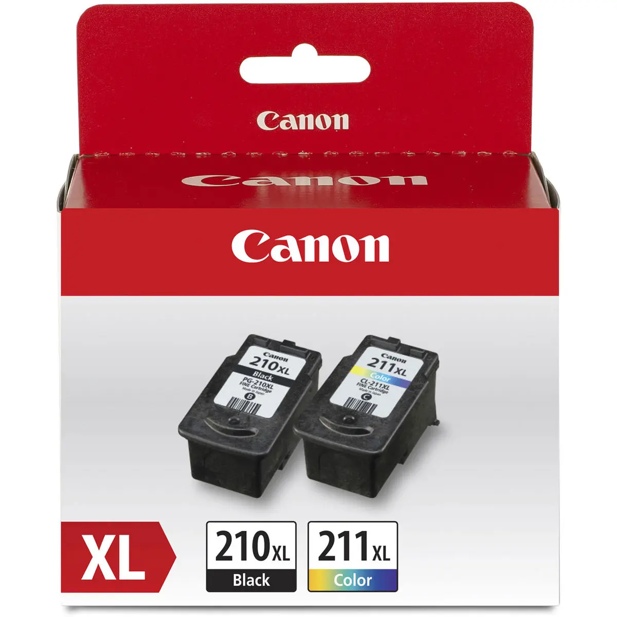 Canon PG-210 XL Black & CL-211 XL Color Ink Cartridge Value Pack for Select PIXMA iP, MP, MX Series Printers