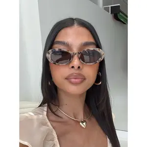 Runaway Baby Oval Sunglasses Tort