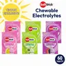 SaltStick Chewable Electrolyte Tablets - Fast Acting Hydration Sunshine Variety Pack - Vegan Non-GMO - Pink Lemonade, Green Apple & Mixed Berry - Pre-Cramp Relief Edible Fitness Sodium Dietary