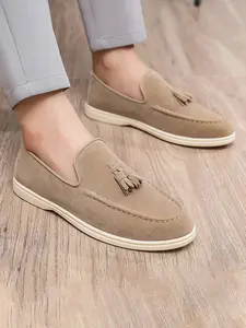 Men's Casual Business Loafers, Slip On Flat Shoe, Western Slip On, Fashionable All-Season Shoes, Durable Casual Shoes, Comfortable Daily Wear, Perfect for Office & Everyday Use