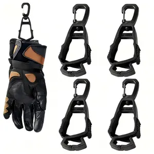 4pcs Glove Clips & Glove Holder, Glove Clips for Work Glove Holders, for Duty Belt, for Construction