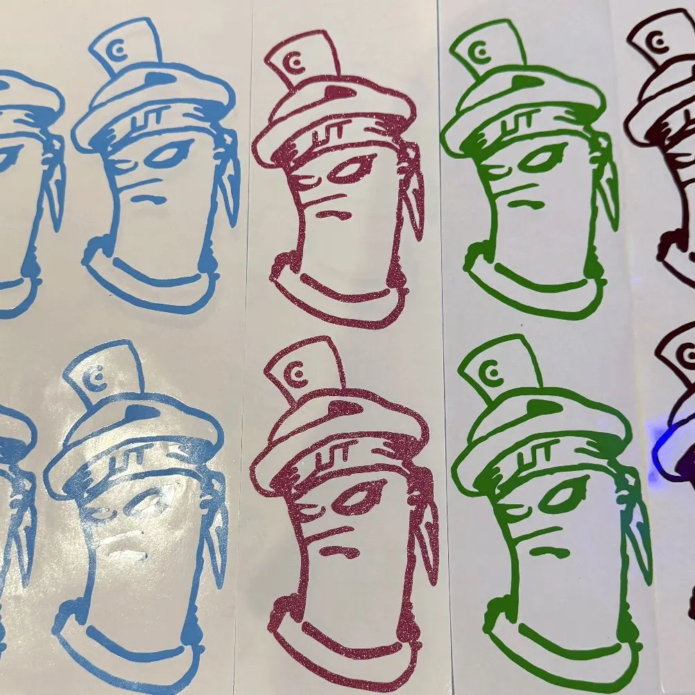 Graffiti Mansion Custom Decal - Spray Can Edition