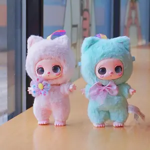 (Black Friday)Liila's Lucky Cat 1st-Generation Series Blind Box Ship From US - Mystery Plush Toy - Random Surprise Doll - Great Gift Idea for Cute Stuff Fans