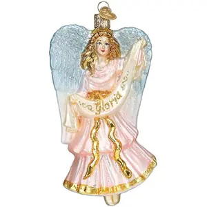 Old World Christmas Glass Blown Ornaments Nativity Angel (#10238)