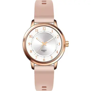 Rose  Watches for Women Ladies Easy Reader Quartz Analog Watches for Nurse  Professionals Students Women