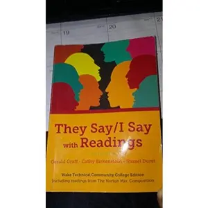 USED Book - They Say I Say Wake Tech by Unknown (Paperback)