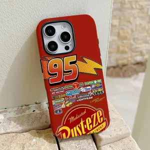 Cars Lightning McQueen 95 Phone Case for iPhone