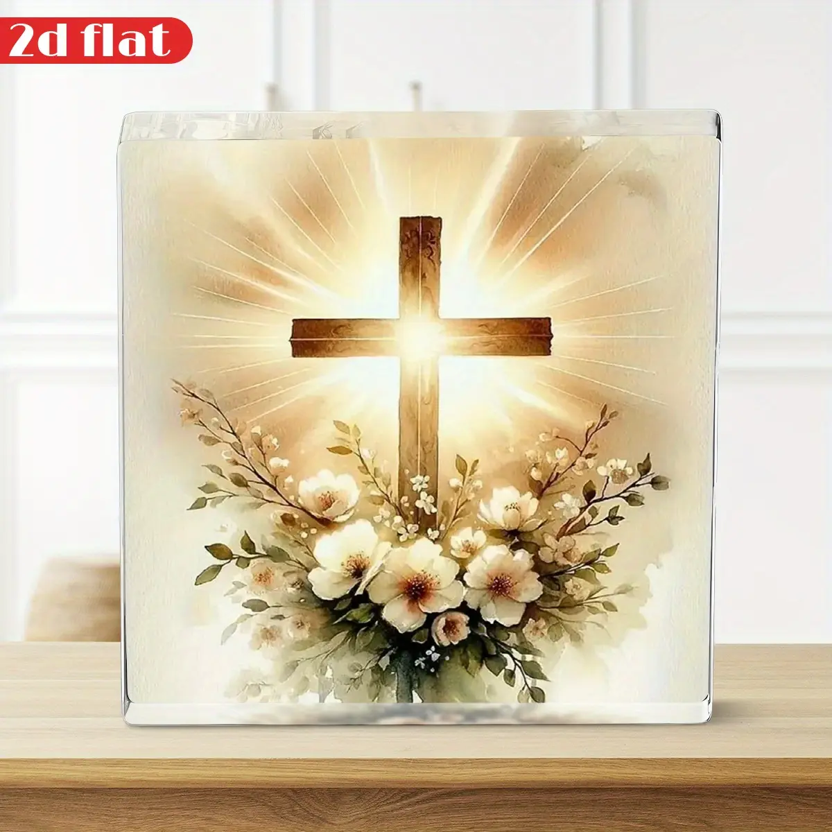1pc Nativity Acrylic Decorative Sign and Plaque Decorative Item for Bedroom, Kitchen, and Meditation Room A Gift for Devout Christians Ideal for Gifting on Christmas, Thanksgiving, and Birthdays