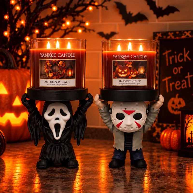 Halloween candle holders!