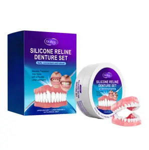 Oralhoe Denture Modification Braces Denture Denture Modification Teeth Enhancement Smile Comfort Care Set Silicone Reline