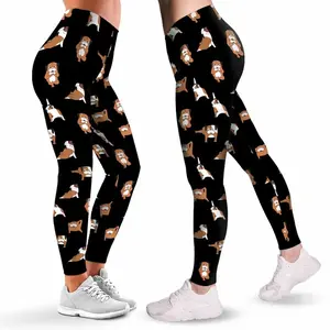 English Bulldog Dog Lovers All Over Print 3D Legging