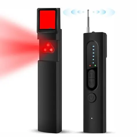 KRYVEXA Hidden Camera Detectors, Camera Detector, Car GPS Tracker detector, Bug Detector, RF Signal Detector, Listening Device Detector, 6 Levels Sensitivity, 4 Detection Modes, 30H Working Time for Travel, Car, Bathroom, Office, Hotel, Airbnb, Rental