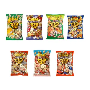 HBAF Flavored Popcorn - Various Flavors for Parties & Movie Nights - Diverse Snack Options