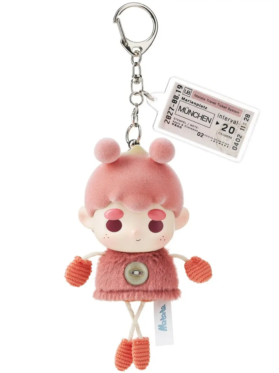 Matata Culinary Journey Plush Series Blind Box, Collectible Mystery Box with Keychain Collectibles, Key Chain Pendant