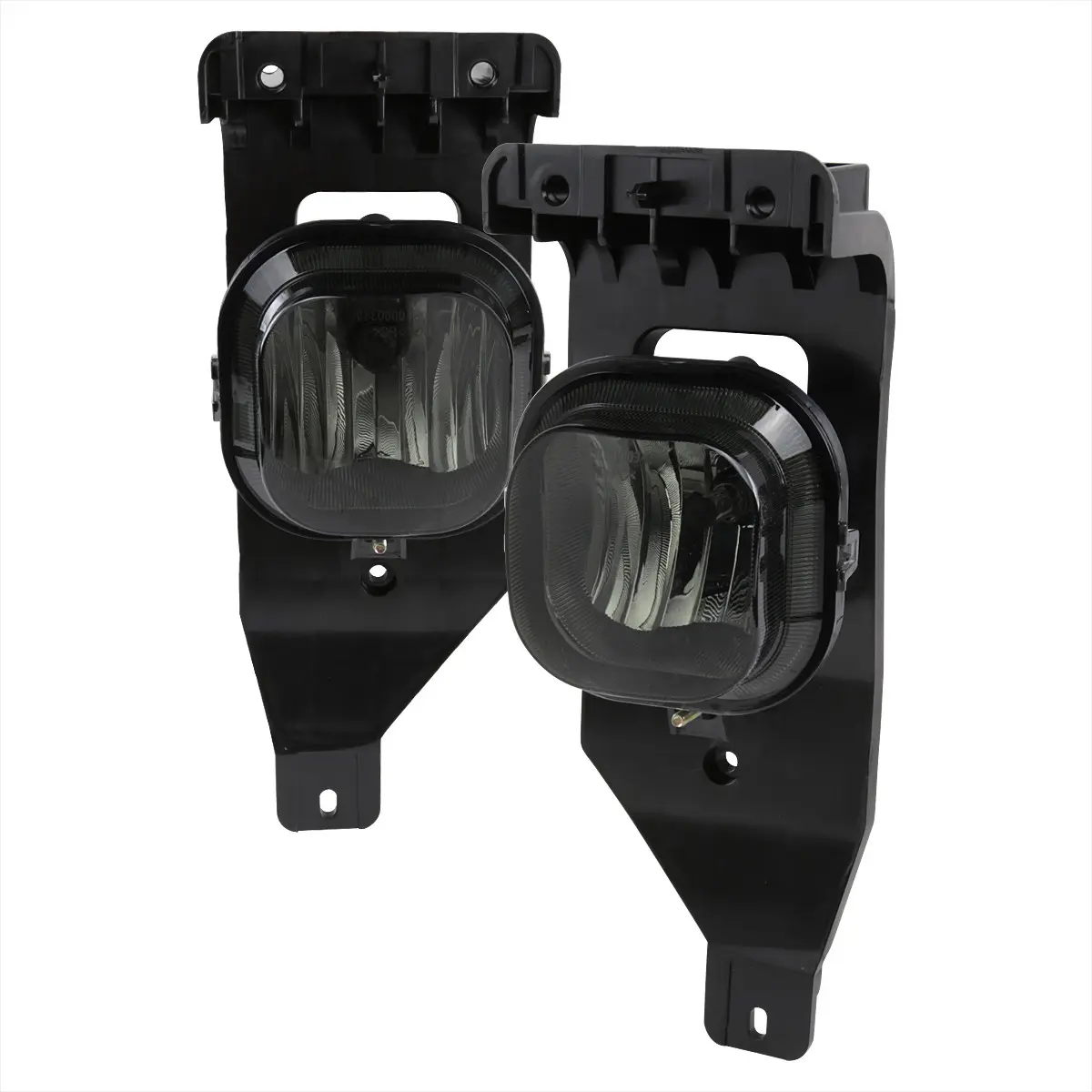2005-2007 Ford F-250/F-350/Excursion H10 Fog Lights (Chrome Housing/Smoked Lens)