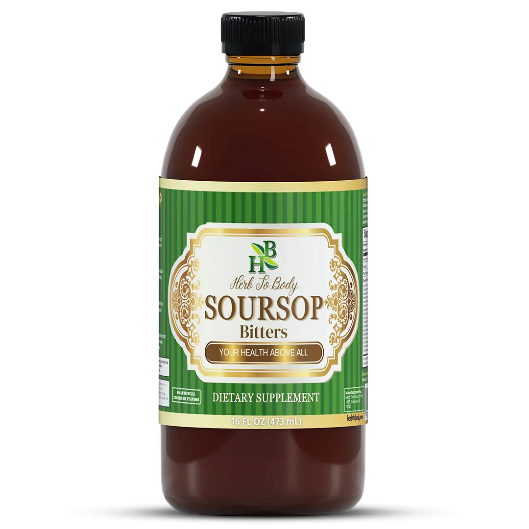 Soursop Living Bitter - 16oz | Herb To Body