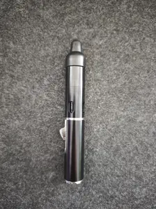 Refillable Butane Windproof Lighter: One-Hand Quick Ignition, Adjustable Flame, Sturdy Aluminum Build, Compact Portable(No Gus)