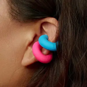 chunky Ear cuff in colors Female chunky Ear cuff in colors Female