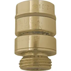212 MAIN Lead-Free Red Brass Automatic Self-Draining Anti-Siphon Vacuum Breaker with Backflow Protection, Freeze Protection, Standard Frost Proof Wall Hydrant, Male Hose End, Post Drainage for Water Hydrant Use