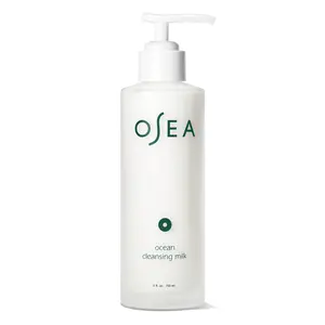 OSEA Ocean Cleansing Milk - Soothing Gentle Cleanser for Sensitive Skin Moisturizing Facial Wash Hydrating Fragrance-Free pH-Balanced - Moisture