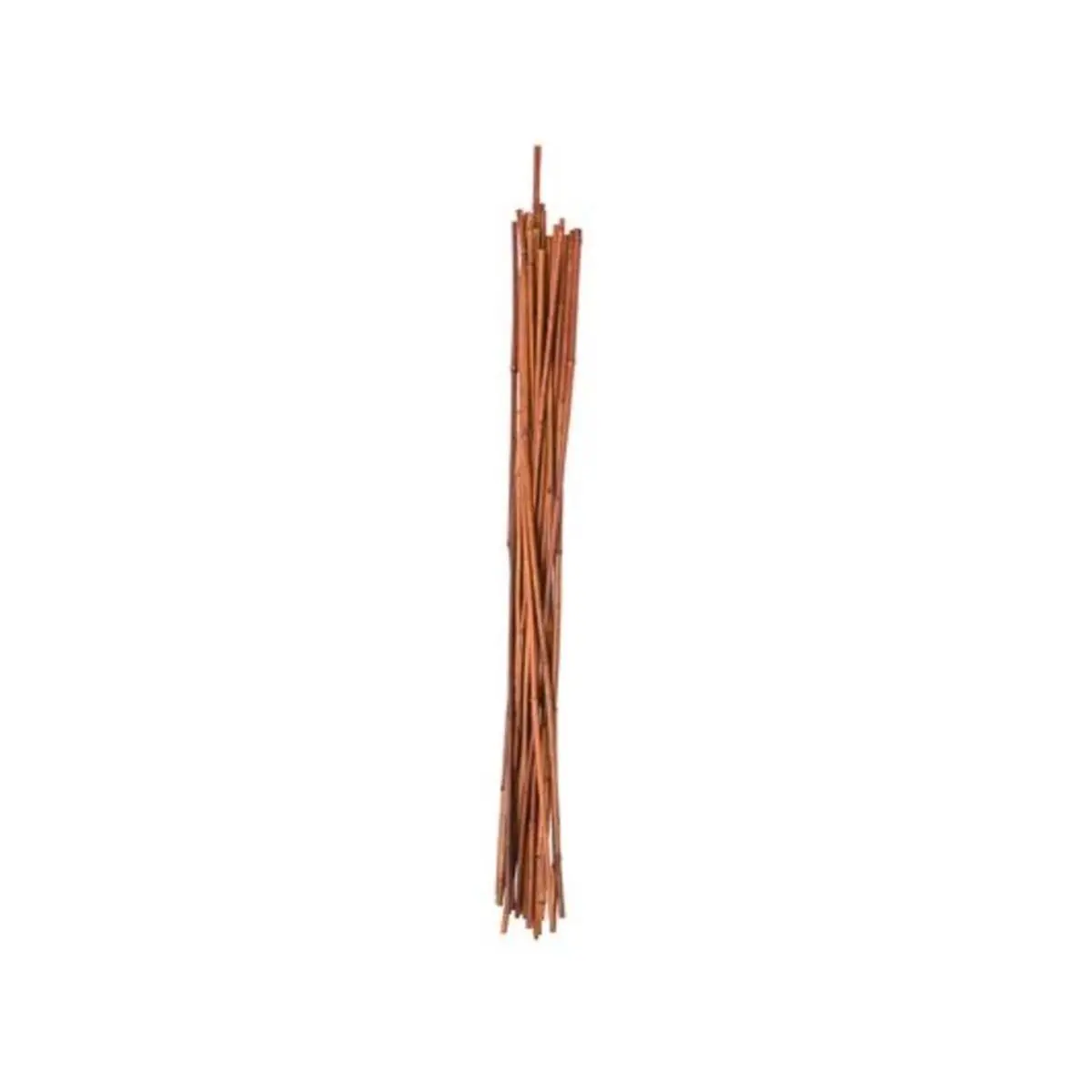 212 MAIN 6-Pack Natural Bamboo Garden Stakes - 6 ft Durable Weatherproof Outdoor Plant Supports, Raised Bed Stakes, 15 lbs Weight Capacity for Green Thumb Gardeners