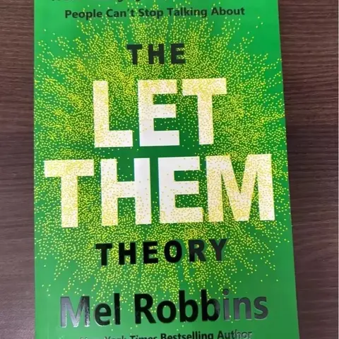 The Let Them Theory By Mel Robbins, Paperback....