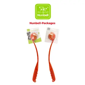 Outdoor Dog Ball Thrower Stick, Pet Interactive Tennis Ball Launcher, Durable Fetch Toy for Dog Training & Play, Lightweight Dog Chucker Toy for Small/Medium/Large Breeds