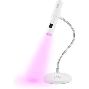 Flash Cure Lamp with Focus Beam Technology, Touch Screen - LED & UV Light - Curing Lamp for Gels, Acrylics - Portable and Adjustable