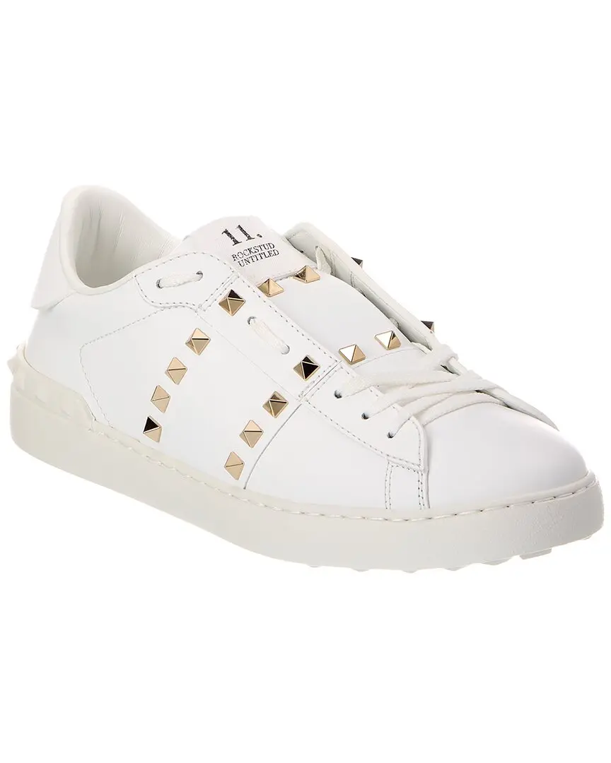 Valentino Rockstud Leather Sneaker